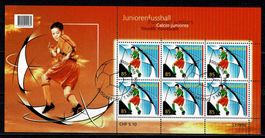 2006 Kleinbogen "Juniorenfussball" Nr. 1195 mit ET-ʘ