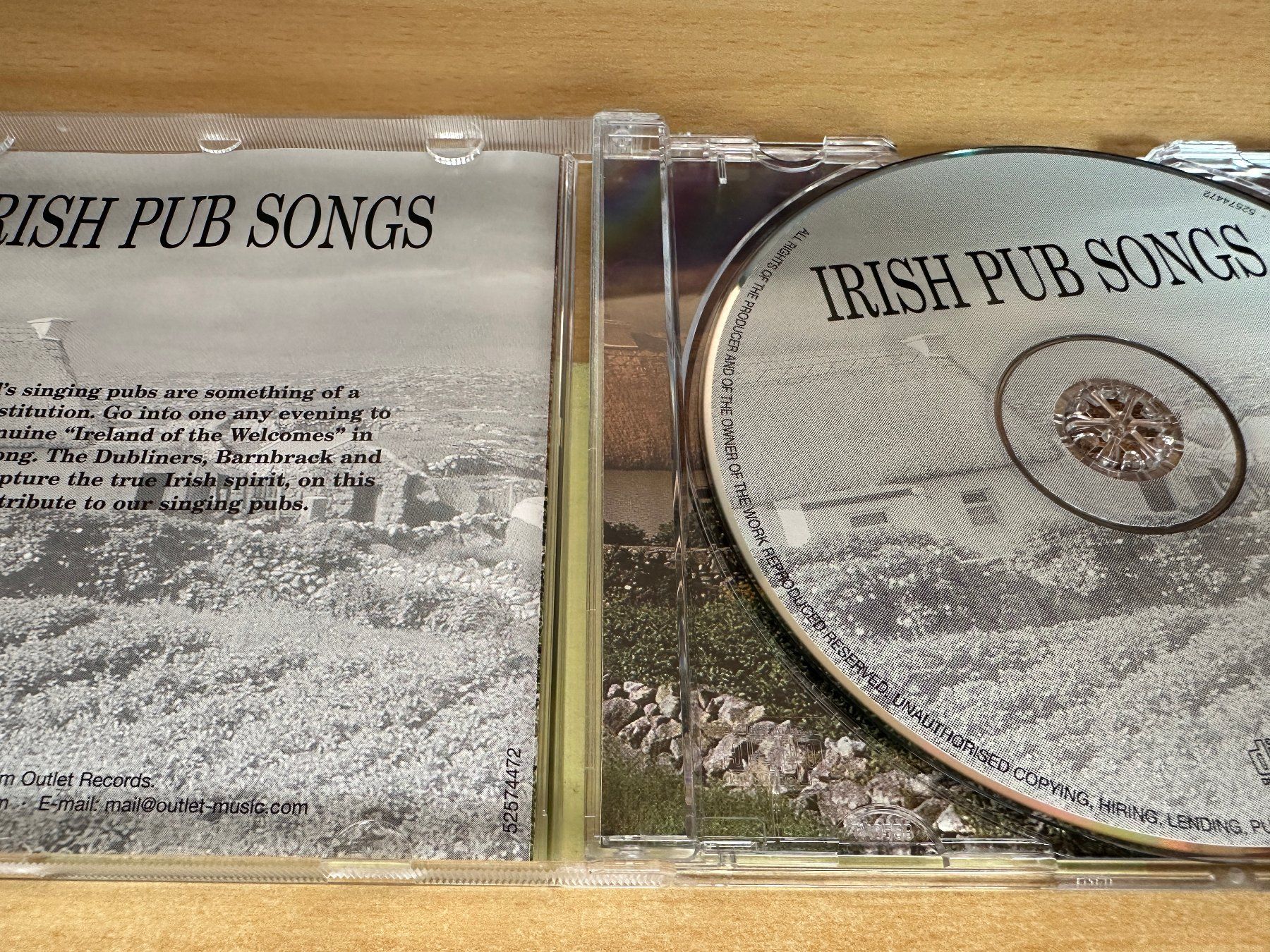 CD: T8 Various – Irish Pub Songs – Usato da Rikon im Tösstal venduto da Alpenmutz 2