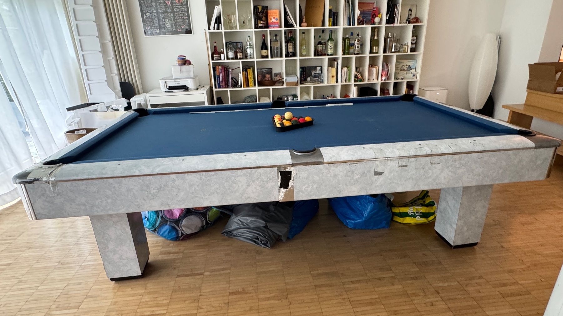 Tables de billard: Table de billard Gandy bleu avec compteurs – D'occasion à Zürich par ans_hxn2 3