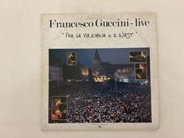 Francesco Guccini 2-LP - Live Fra la via Emilia il West