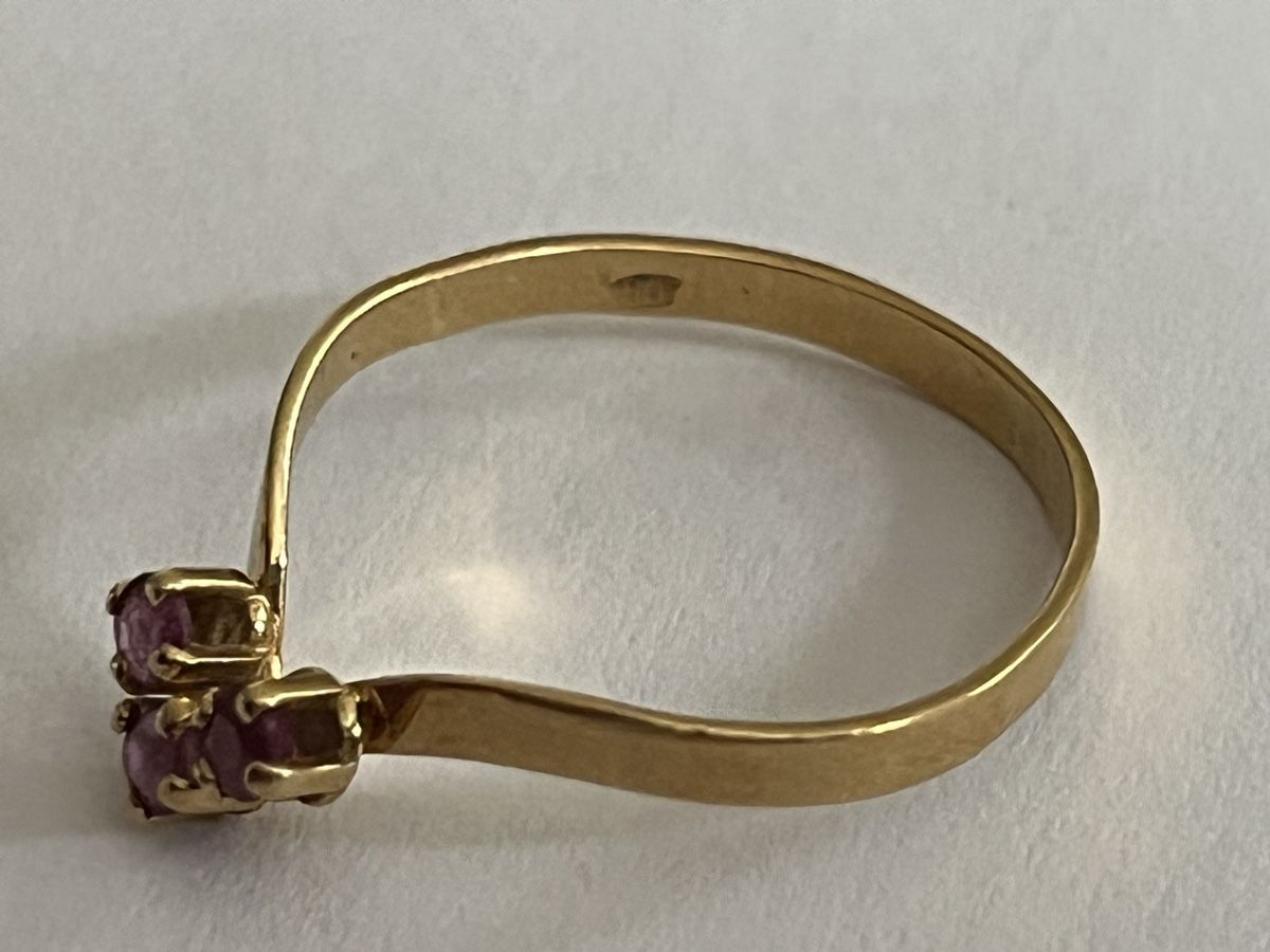 Ringe: 18K Goldring mit Rubies – Gebraucht aus Zürich von ZurichFee 2