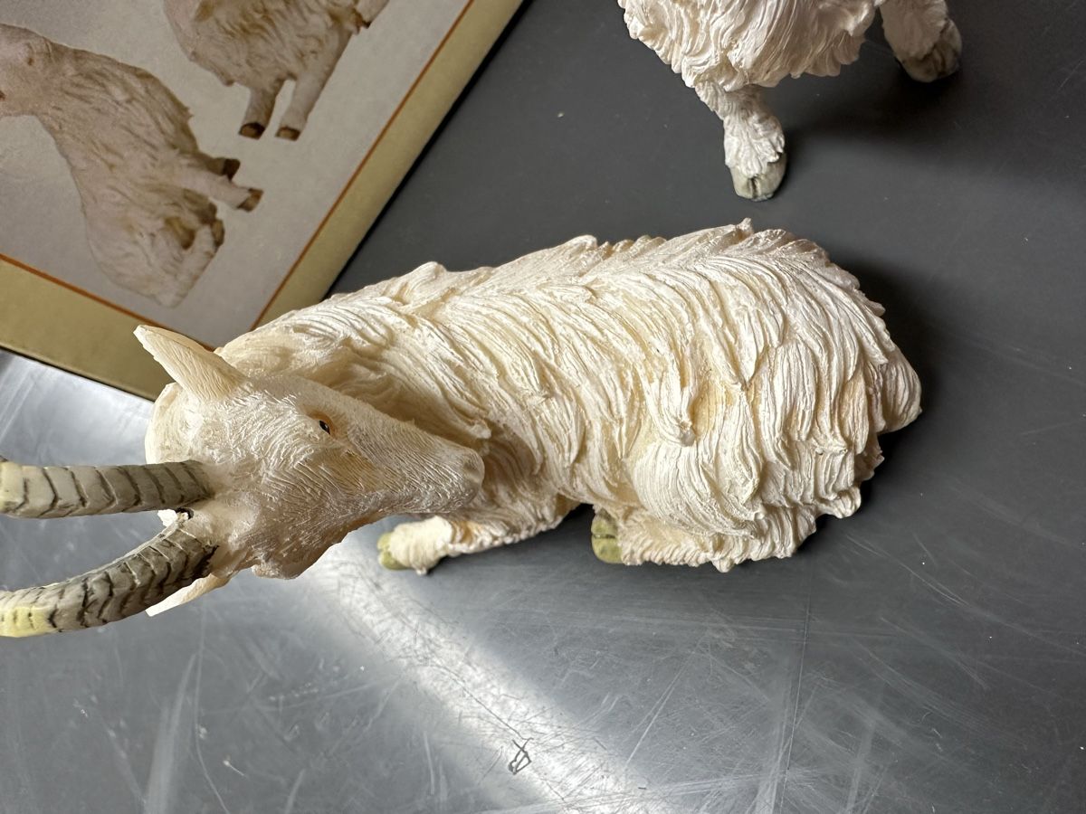 Statuette: Ziege 3 stk Neu – Nuovo e nell'imballaggio originale da Frümsen venduto da Swissline90 2