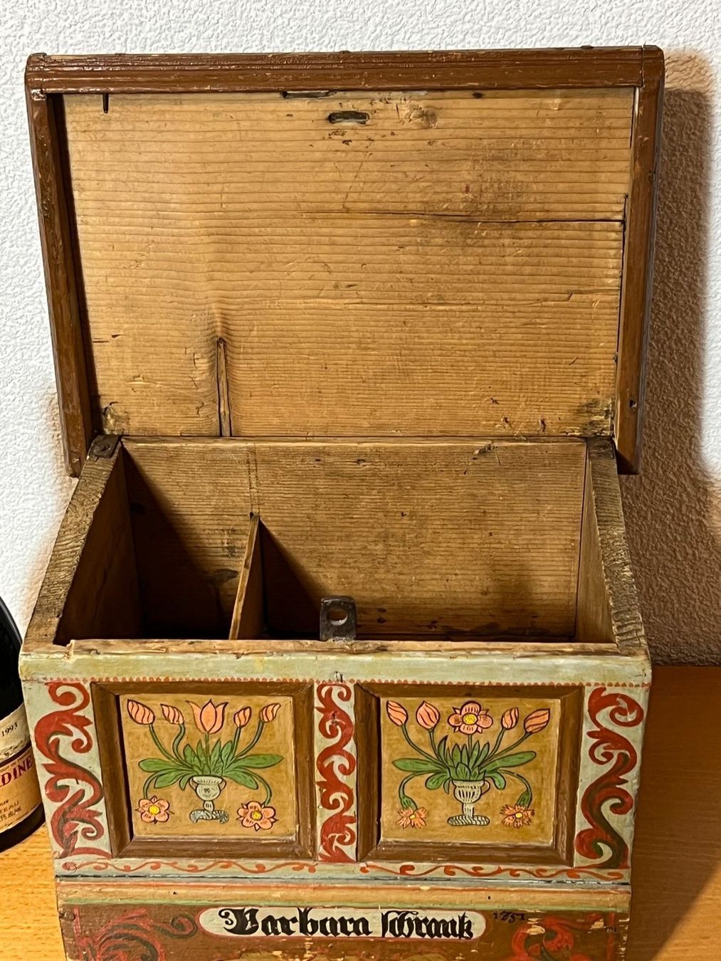 Cassapanche: Antike kleine Truhe Barock 1751 – Usato da Vaduz venduto da Unikate-Markt 6