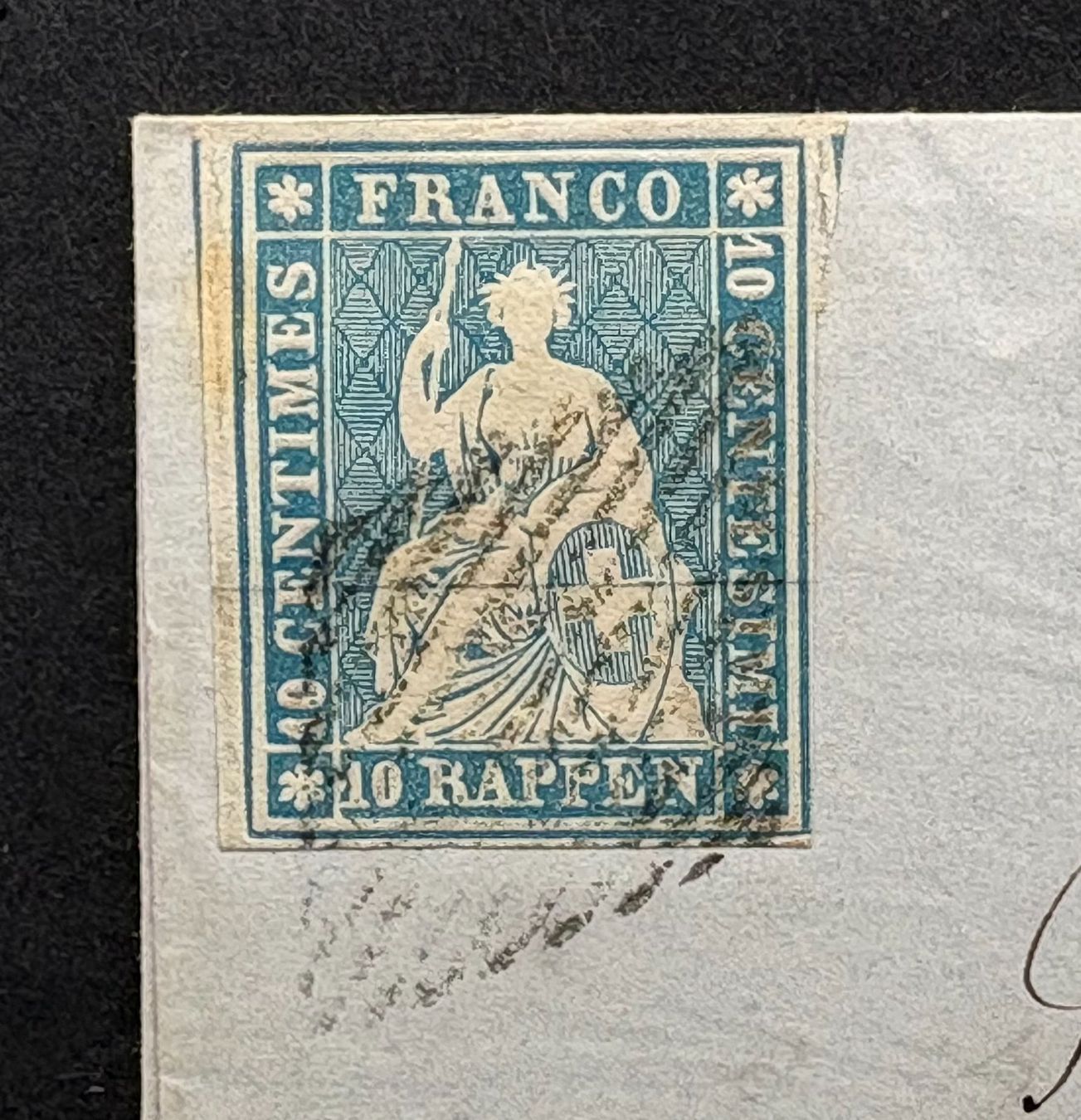 Tutti i francobolli: FALTBRIEF STRUBEL 23A BRUGG 1855 – Usato da Ostermundigen venduto da Heavenmaus75 1