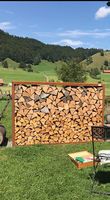 Eisengestell für Holz in Rostoptik