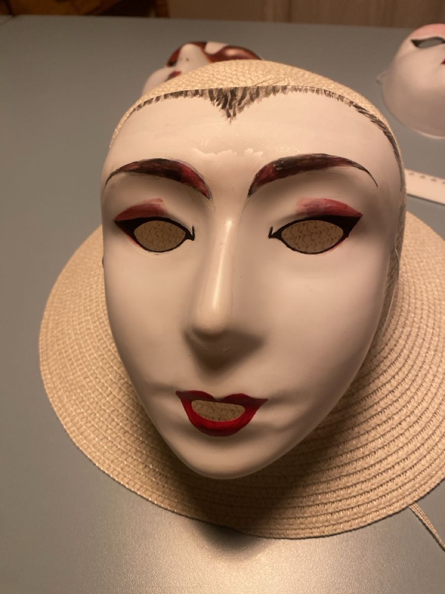 Arte internazionale: Masken, 4 jap. Charaktere – Nuovo (secondo la descrizione) da Zürich venduto da echt01 3