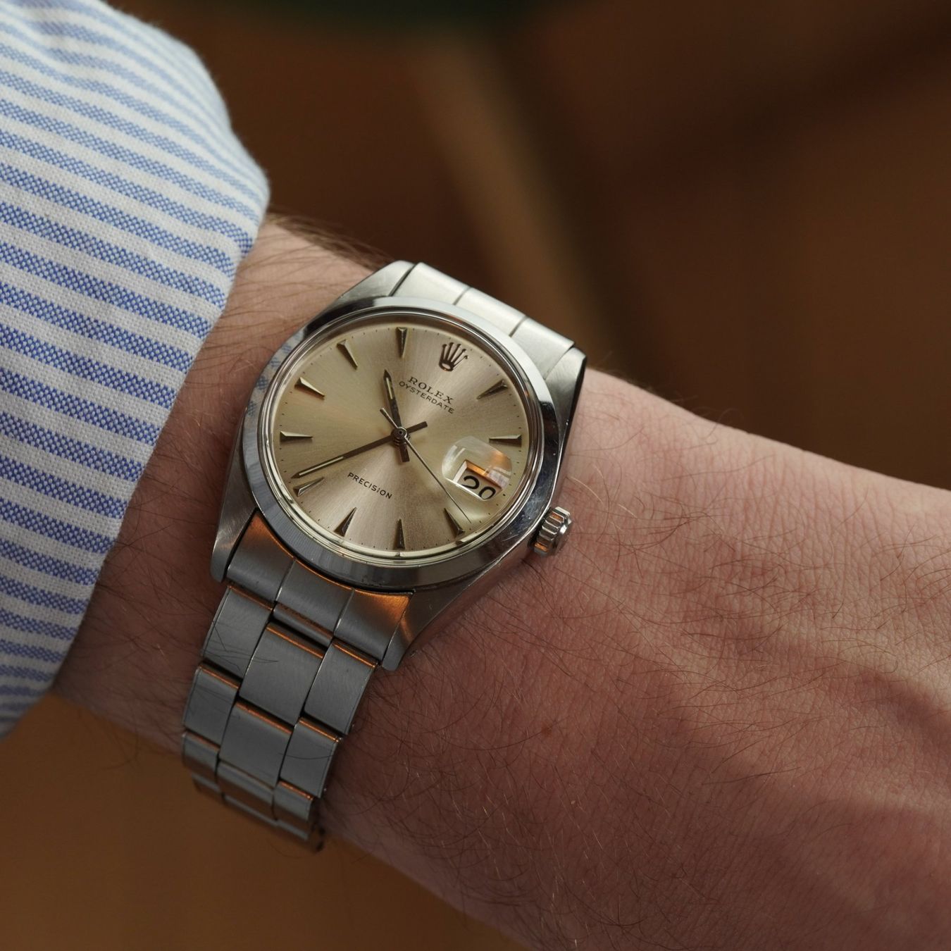 Rolex Orologi: Rolex Oysterdate Precision - Dagger Indizes – Usato da Kreuzlingen venduto da GRAFCLASSICS