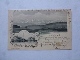 Ansichtskarte Gurten Kulm 1902