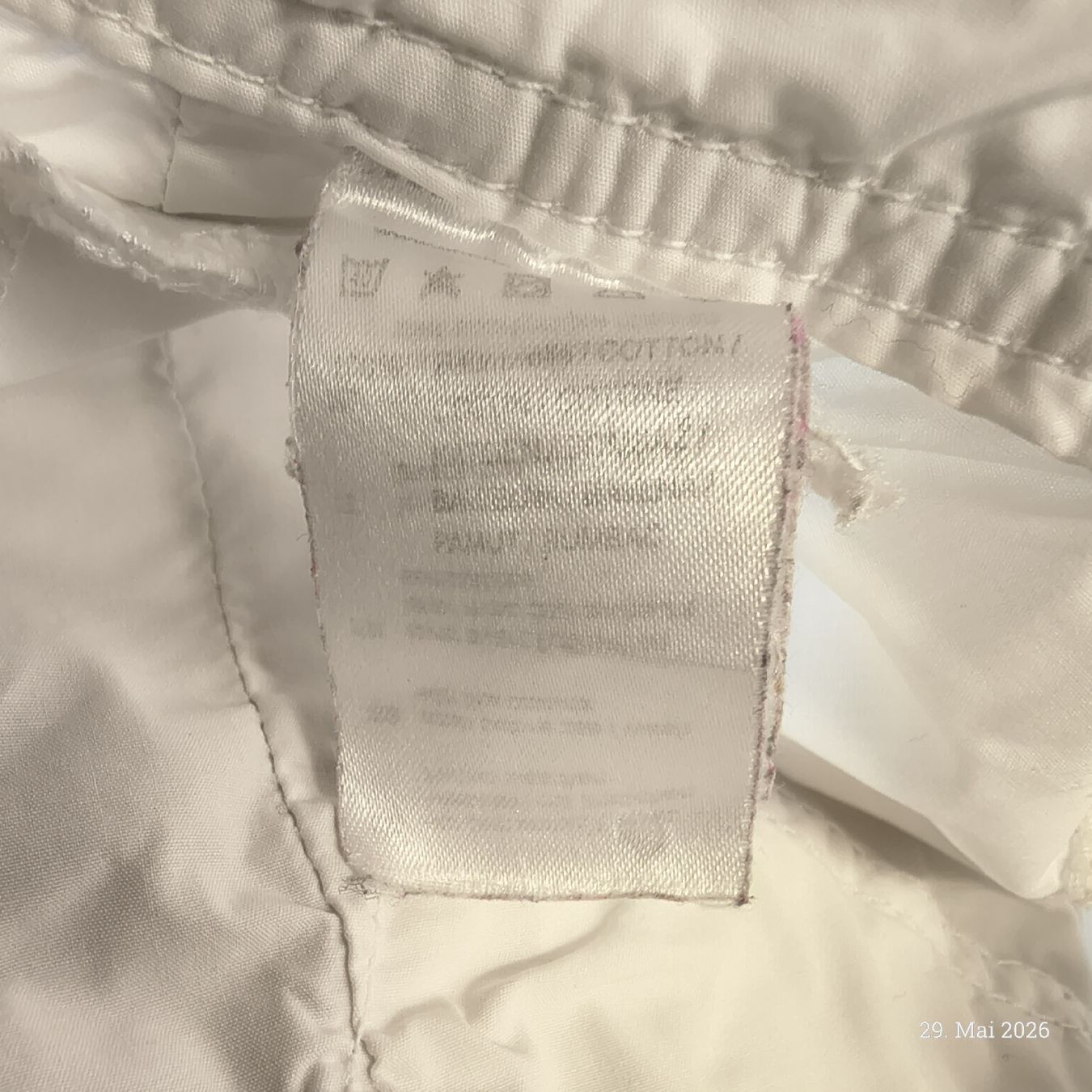 Pantaloni: Sommerliche Capris weiss, Gr. 36, Biaccini – Usato da Emmetten venduto da SecondhandSiska 3
