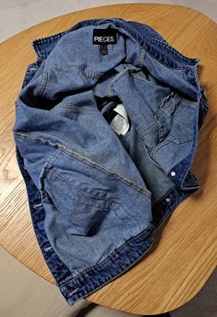 Veste en jean PIECES occasion