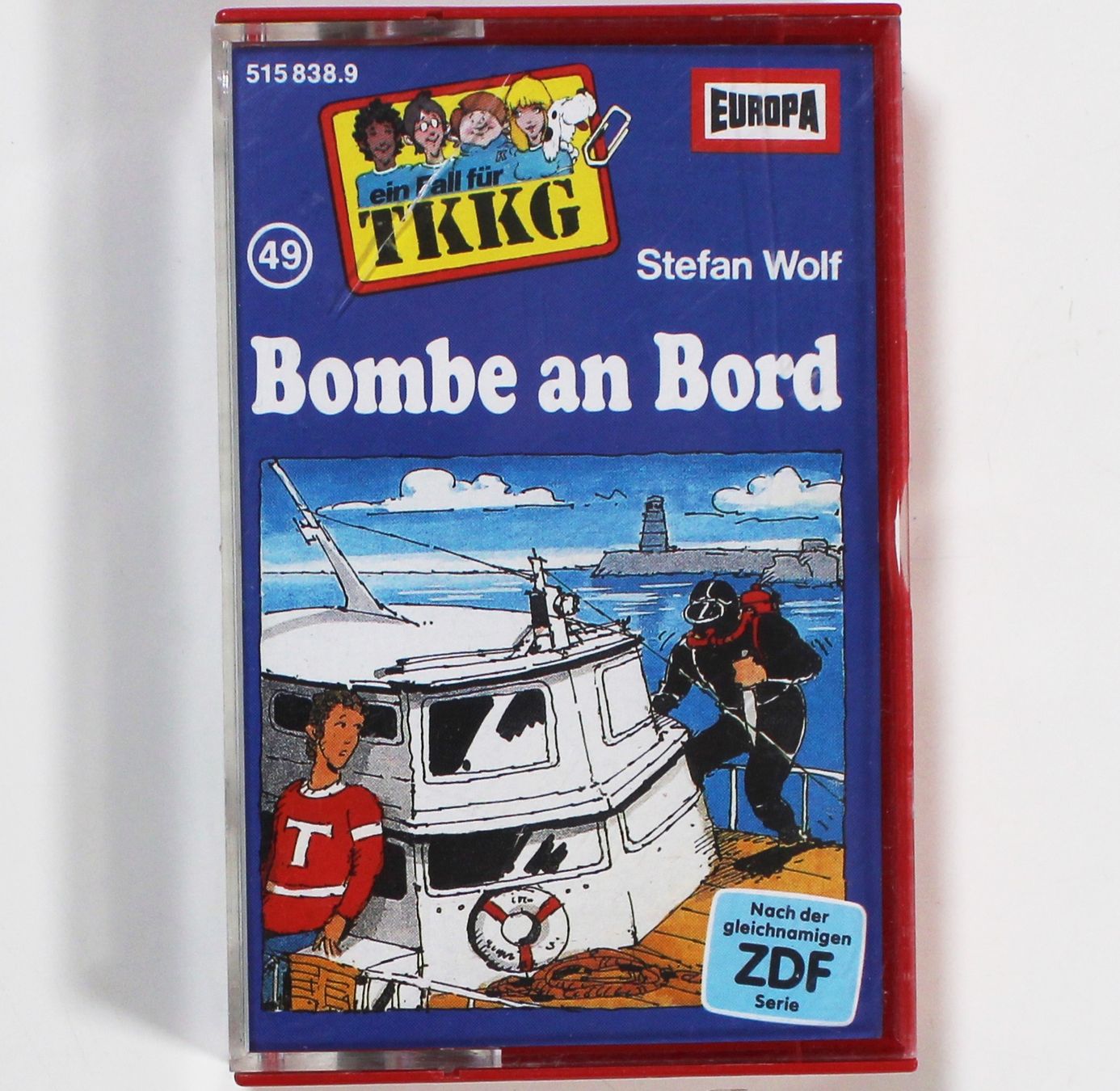 Musicassette: MC TKKG - Bombe an Bord - Folge 49 – Usato da Brüttisellen venduto da Collector-Corner