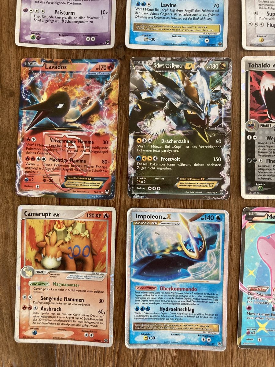 Pokémon Sammelbilder & Trading cards: Pokémon Karten 21 Stück – Gebraucht aus Roggwil BE von Maui2000 2
