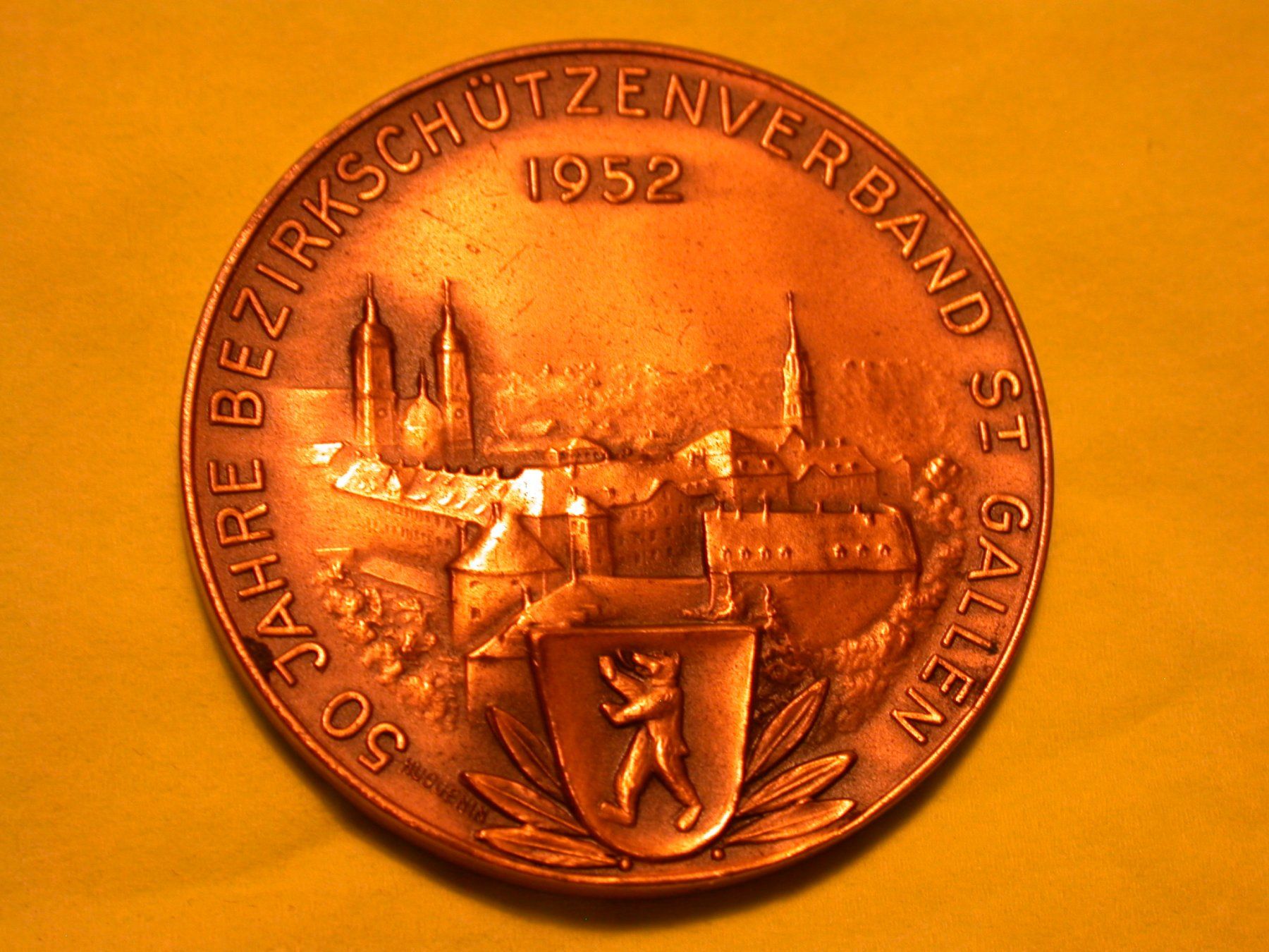 Medaglie: Schützenmedallie 1952 – Usato da Niederwil SG venduto da Beinhart954