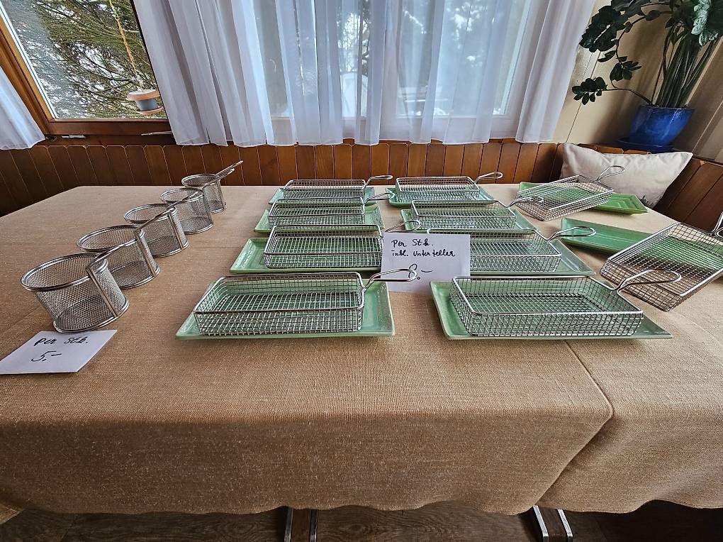 Cucine complete: Pommes Körbchen inkl. Unterteller – Usato da Krummenau venduto da Schmudel 1