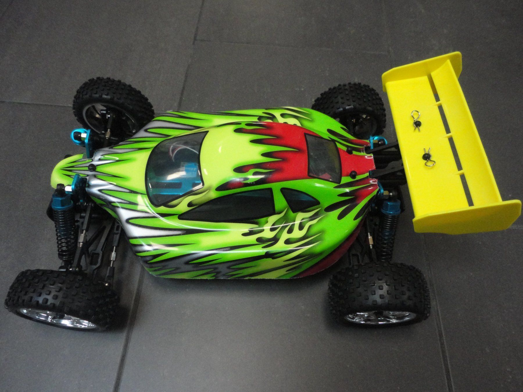 Modellismo RC: Brushless Buggy 4WD komplett-Set 1:10 – Nuovo e nell'imballaggio originale da Horgen venduto da RcModell 2