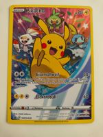 Pokemon Pikachu SWSH020 Promo Illustration Rare Black Star