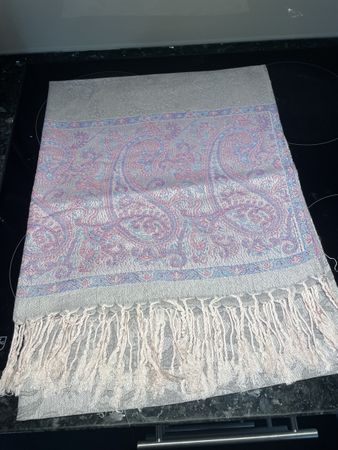 Beautiful paisley scarf, perfect for winter