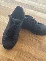 Adidas Superstar Sneaker schwarz Grösse 38 gebrauchter Zusta