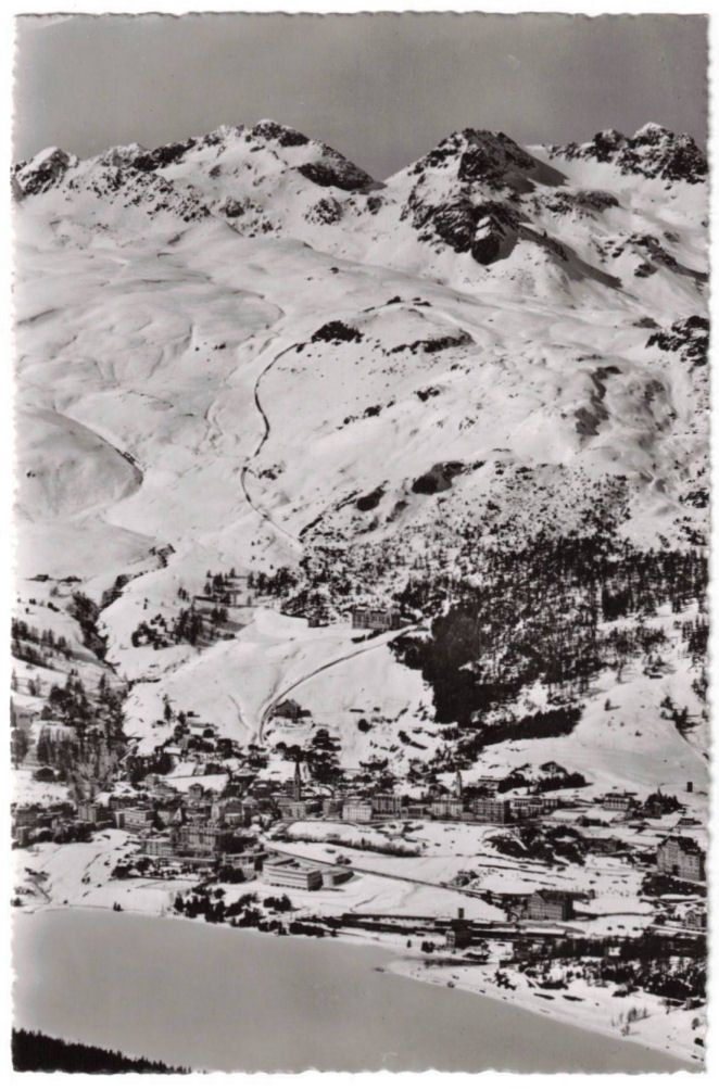 Cartes postales: St. Moritz - Standseilbahn Corviglia – D'occasion à Binningen par Mountainrider
