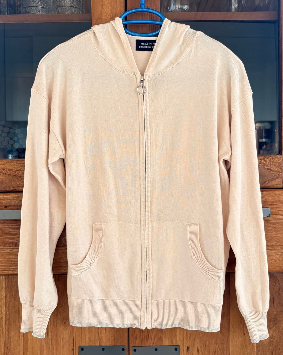 Pullover & Sweatshirts: Jäckchen /Cardigan/Pullover dünn Strick,Glitzer-Borte,Gr.M – Neu (gemäss Beschreibung) aus Siblingen von Vany_McDougall 2