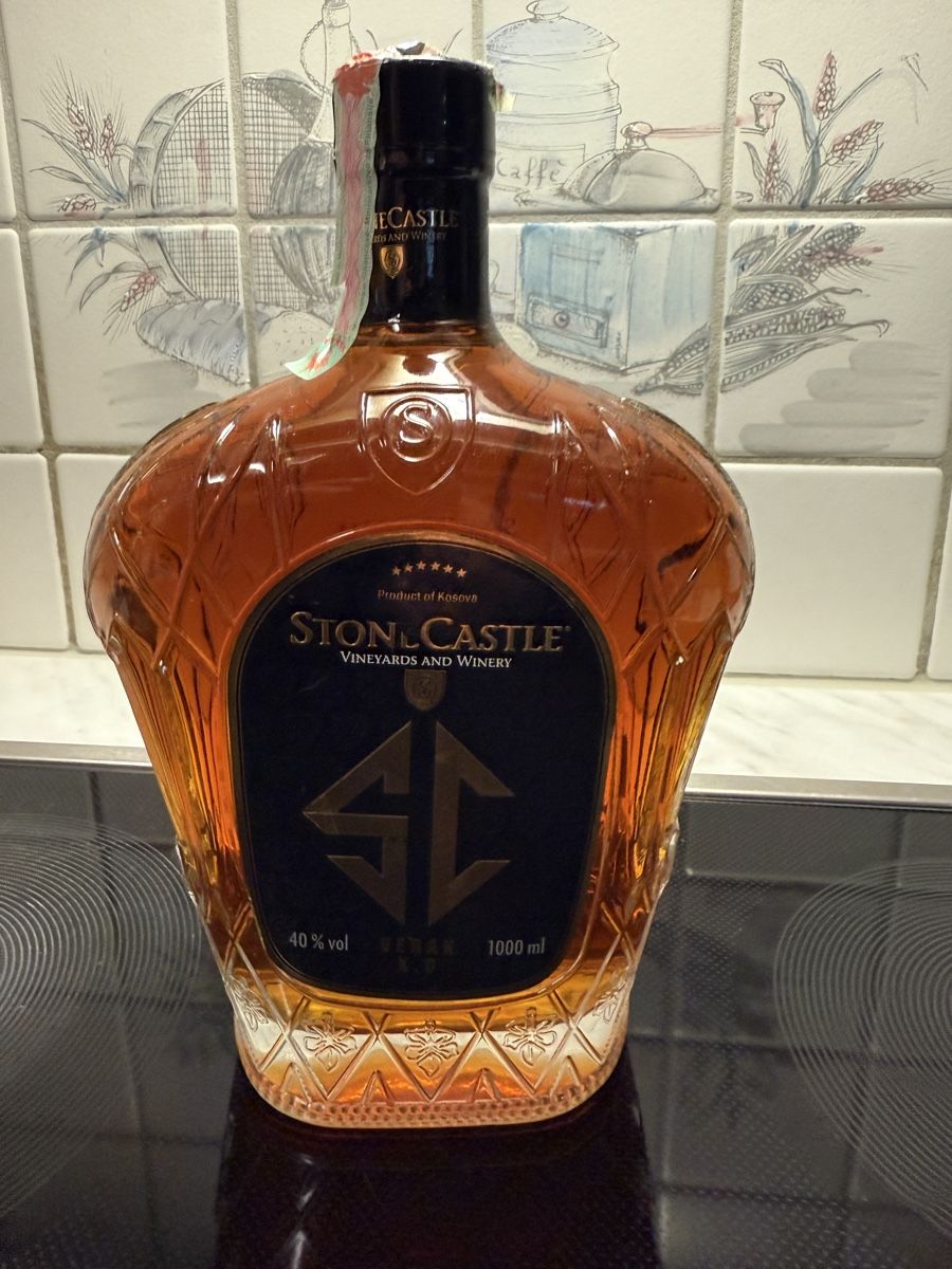 Bevande alcoliche: Brandy Stone Castle 40% Vol 1 Liter – Nuovo e nell'imballaggio originale da Messen venduto da Versber
