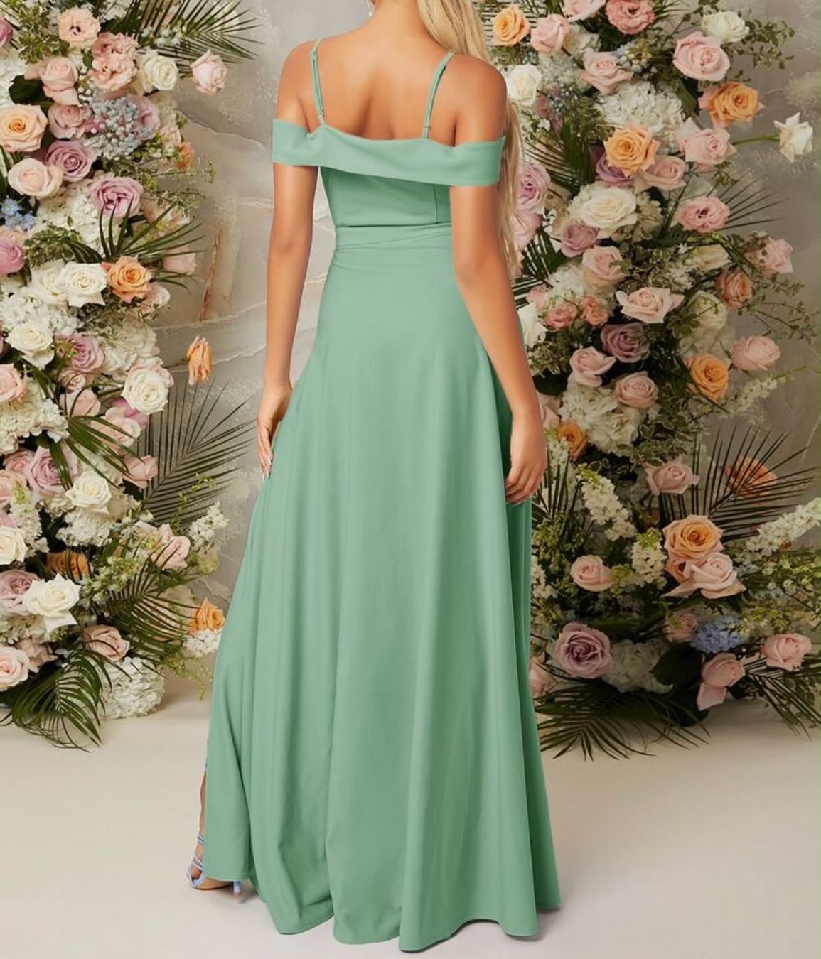 Robes: Robe longue vert menthe – Neuf avec emballage d'origine à Montreux par Iza_81199 1