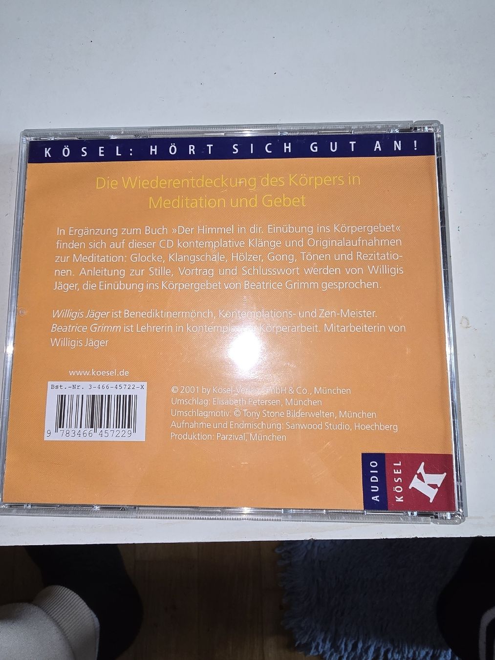 CD: Audio CD "Der Himmel in dir" Körperarbeit Jäger/Grimm – Usato da Oberbüren venduto da Elk2025 1
