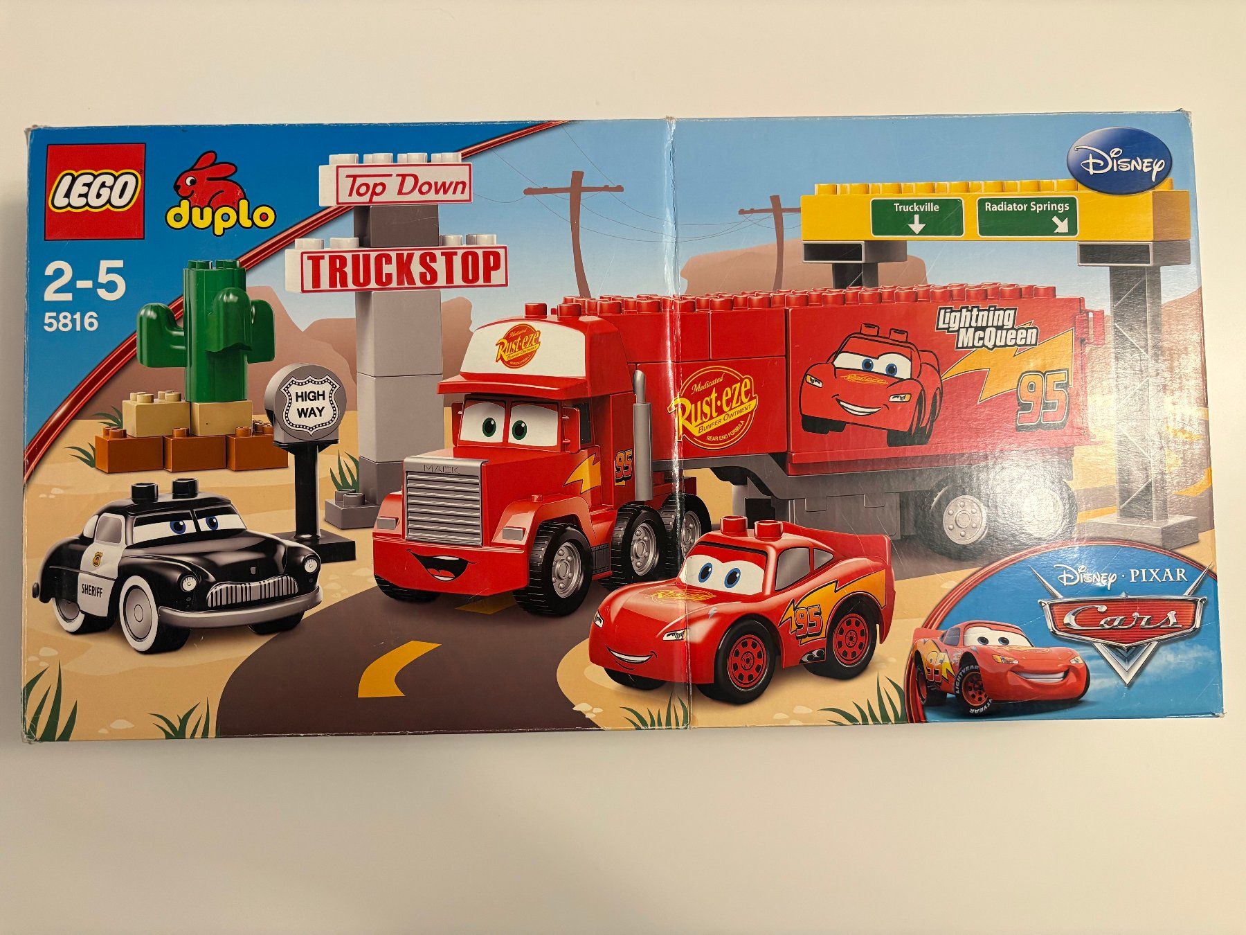 LEGO Duplo 5816 Cars: Mack auf grosser Fahrt (Gebraucht) in Biberstein ...
