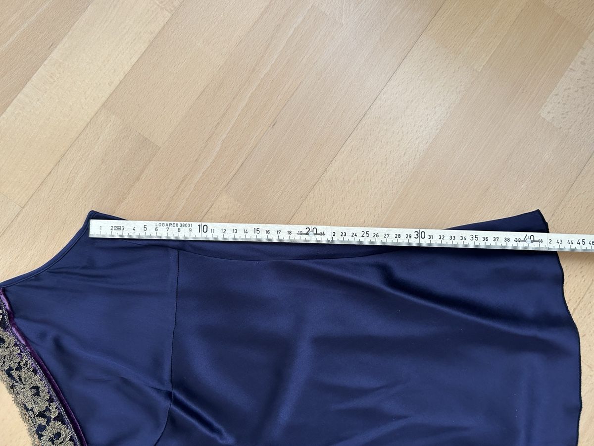 Dorothee Schumacher Top: Top violettblau D. Schumacher Gr. S – Usato da Reinach BL venduto da meinstil 5