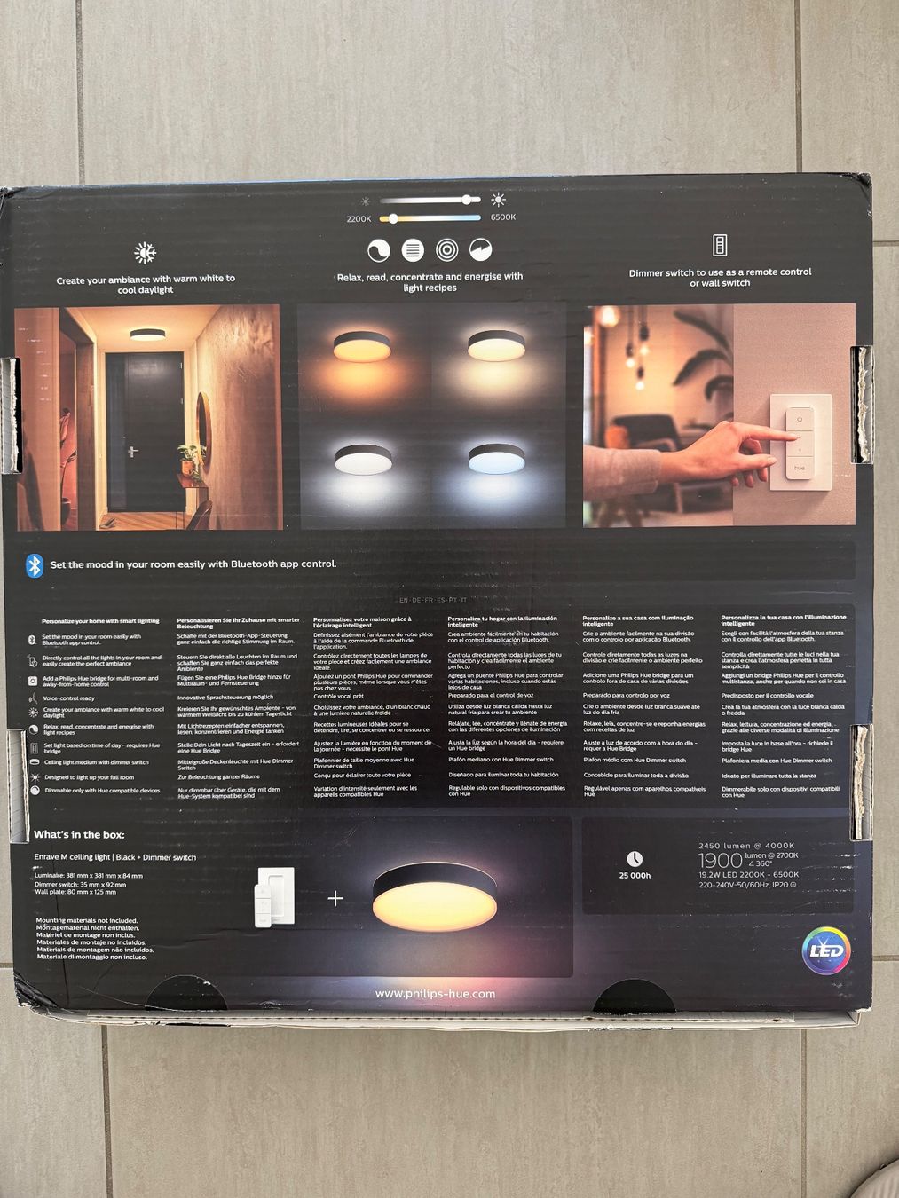 Philips Lampadari & plafoniere: PHILIPS HUE Plafonnier Enrave Medium – Usato da Montreux venduto da MaisonMonteCarlo 4
