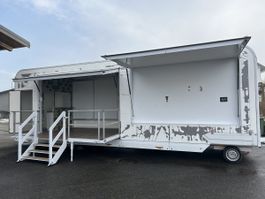 Grosser Drehschemelanhänger für Ausstellung oder Tiny-House