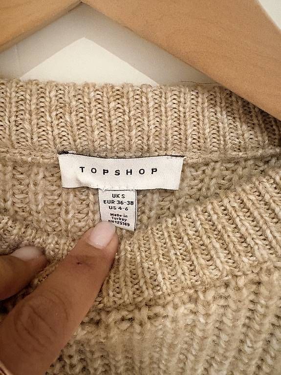 Top: Pull beige topshop T36-38 – Usato da Chardonne venduto da any_yq5q 3