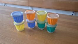 Tupperware Förmchen Set bunt 8 Stück gebraucht