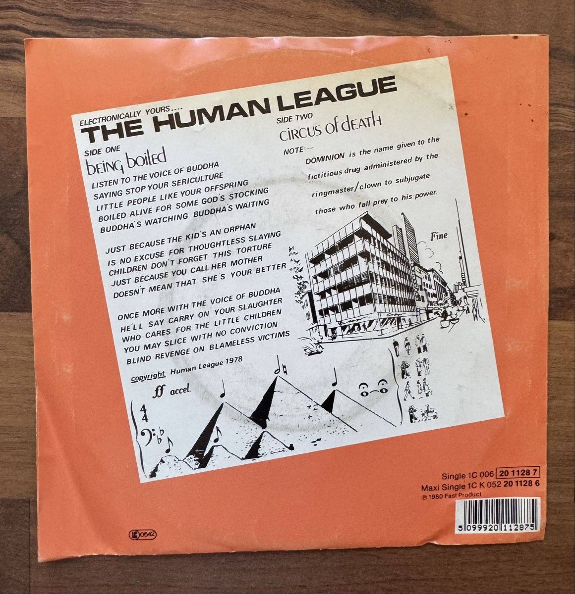 Dischi in vinile: The Human League - Being Boiled - 7" Single - 80s – Usato da Rorbas venduto da BlackstarRecords 1