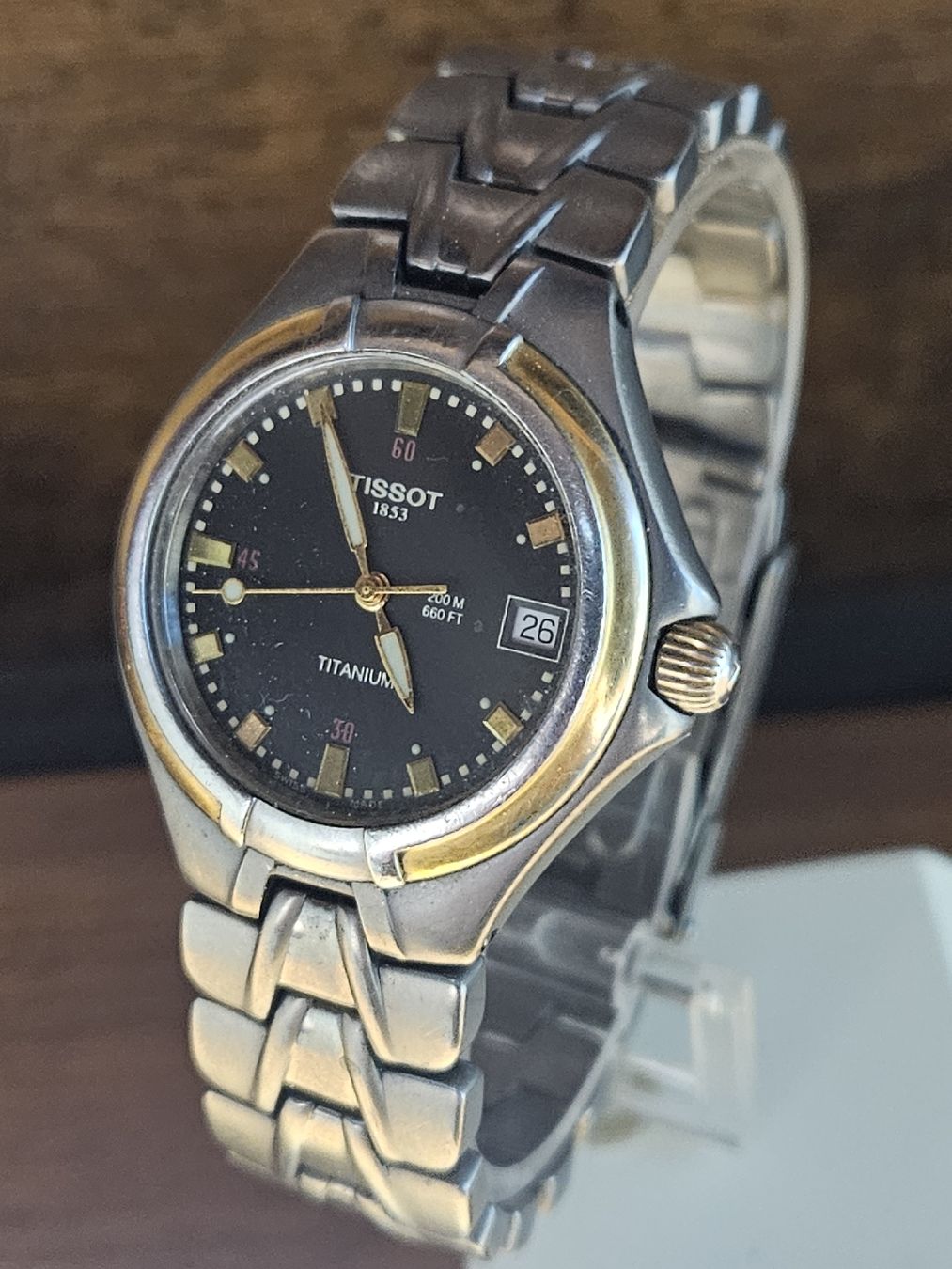 Tissot Uhren: Tissot Titanium Herrenuhr 36mm – Gebraucht aus Flamatt von pie_f9zm