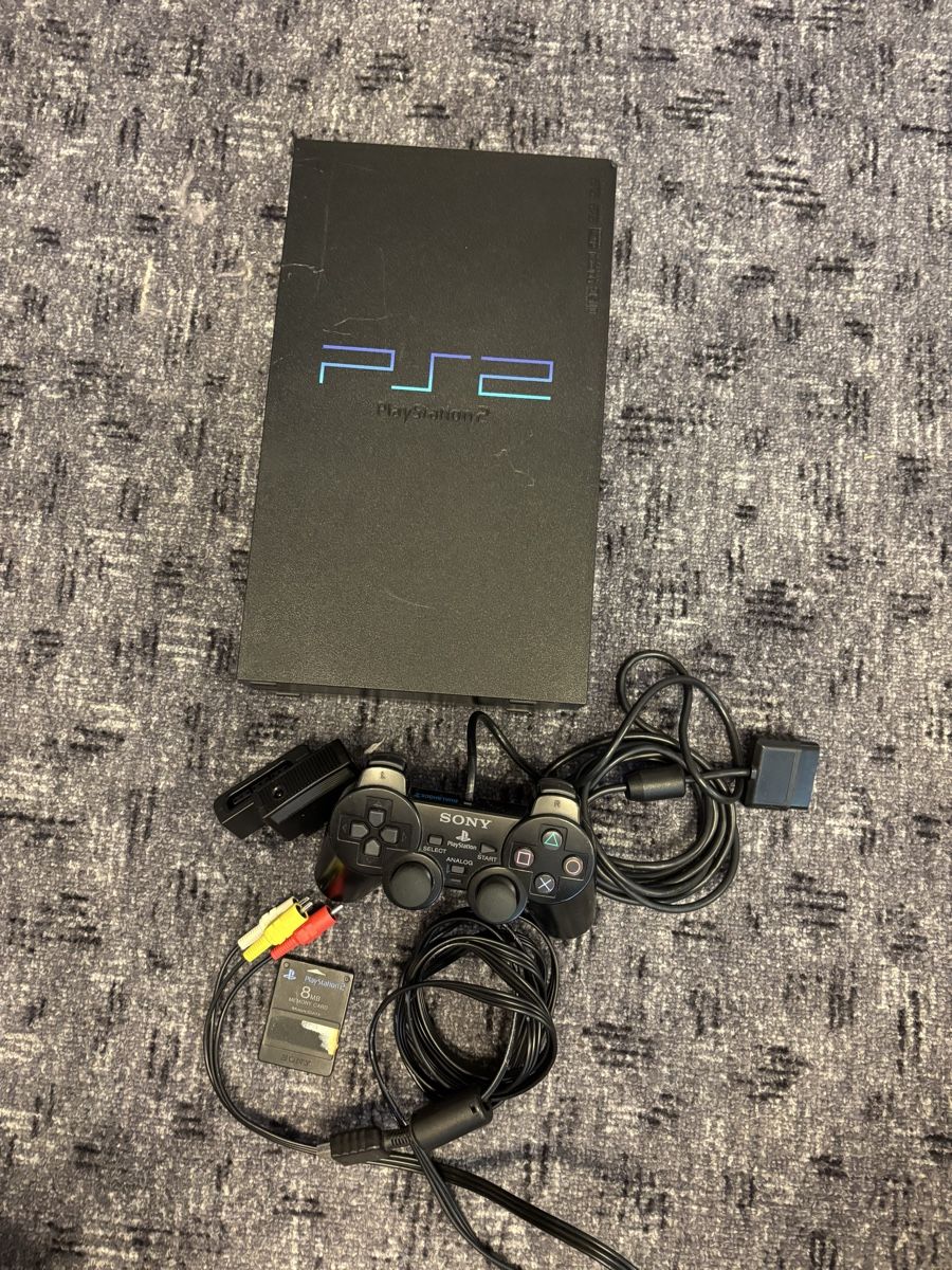 Sony Console: PlayStation 2 mit 18 Spielen, Memory Card, Controller – Usato da Brütten venduto da Swerman1984 2