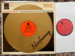 TEST LP Die dhfi SCHALLPLATTE  Einführung In Die HiFi-Stereo