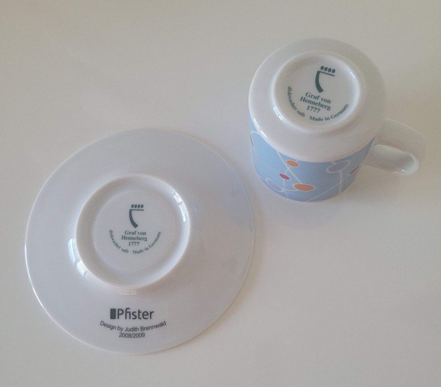 Pfister Tassen: Pfister Espresso Tasse 2008/2009 – Gebraucht aus Zürich von fourpaws 2