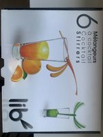 Lib Cocktail Stirrers by Erwan Peron, Set of 6, New!🍹🍸🍹