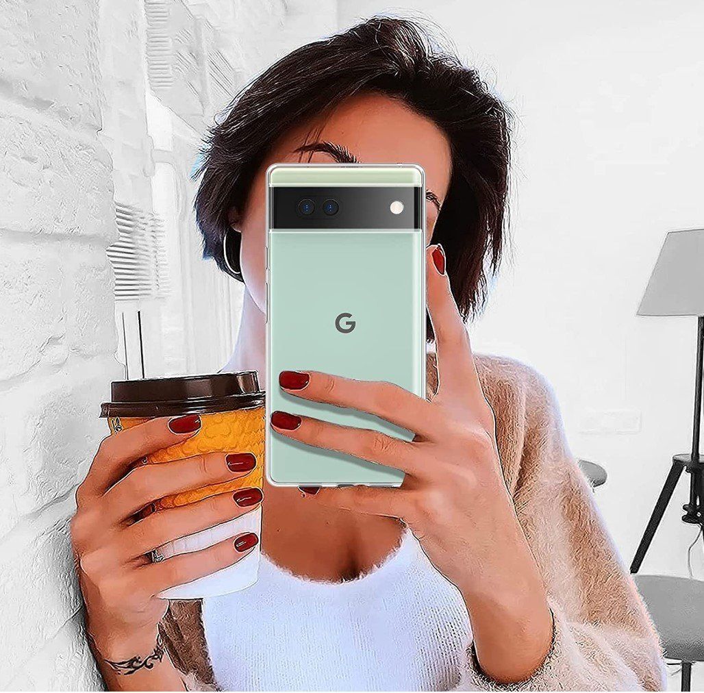 Cover & Protezioni schermo: Google Pixel 6a Hülle Case transparent TPU dünn weich – Nuovo e nell'imballaggio originale da Rorschacherberg venduto da elektrofreak 6