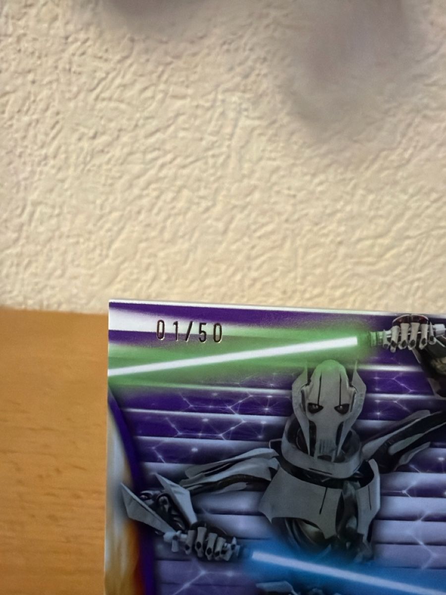 Topps Carte collezionabili: Carte Star Wars Masterwork General Grievous 01/50 – Nuovo (secondo la descrizione) da la chaux-de-fonds venduto da swann88 2