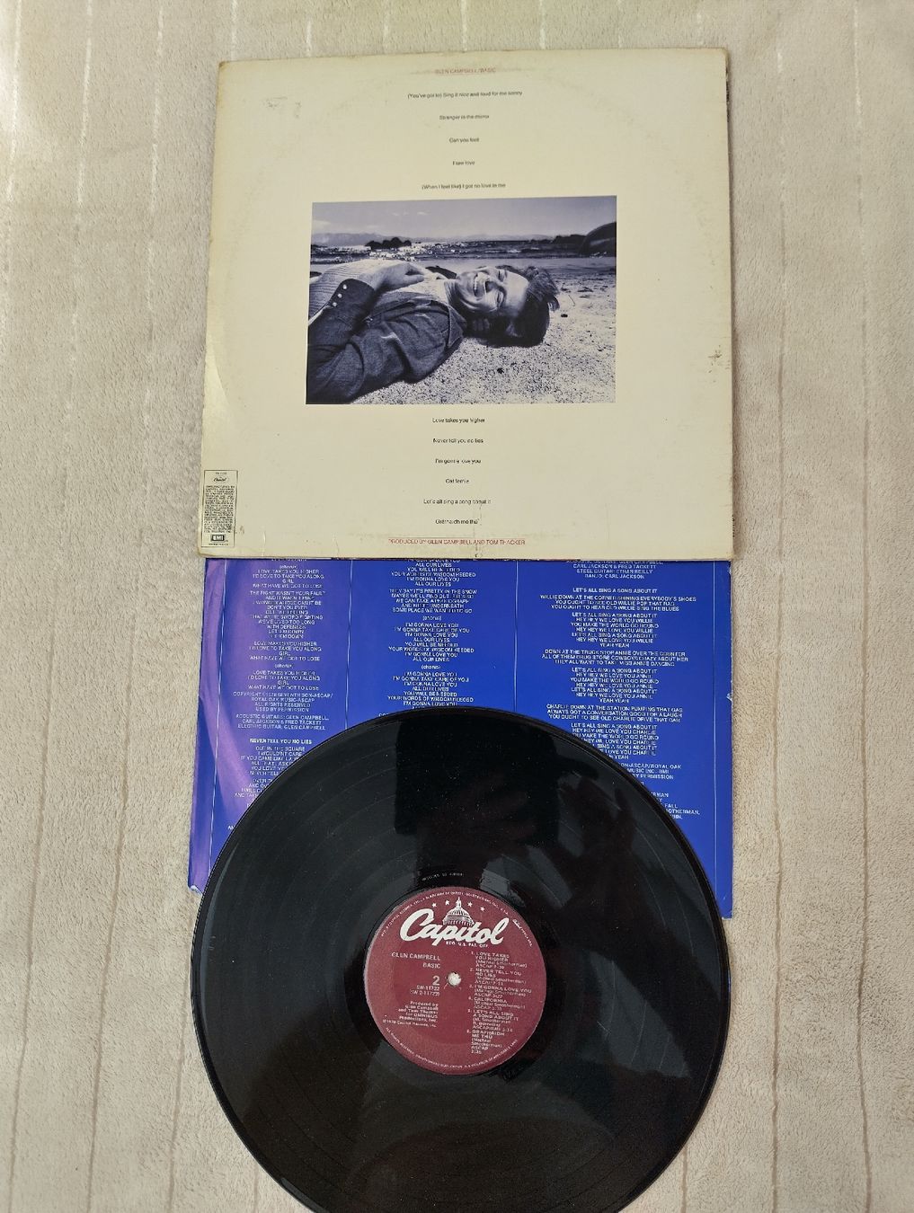 Dischi in vinile: Glen Campbell - Basic - Vinyle LP Original - Collector! – Usato da Reconvilier venduto da mpa_7b2k 1