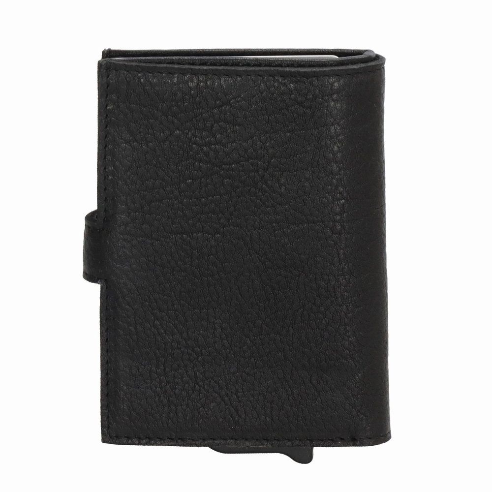 Altro in  Abbigliamento & Accessori: Schwarz Leder Kartenetui PopUp RFID Münzfach / GRATIS A-POST – Nuovo e nell'imballaggio originale da Rebstein venduto da Portemonnaie 4