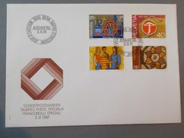 1981, FDC, Sonderm. II.,Serie