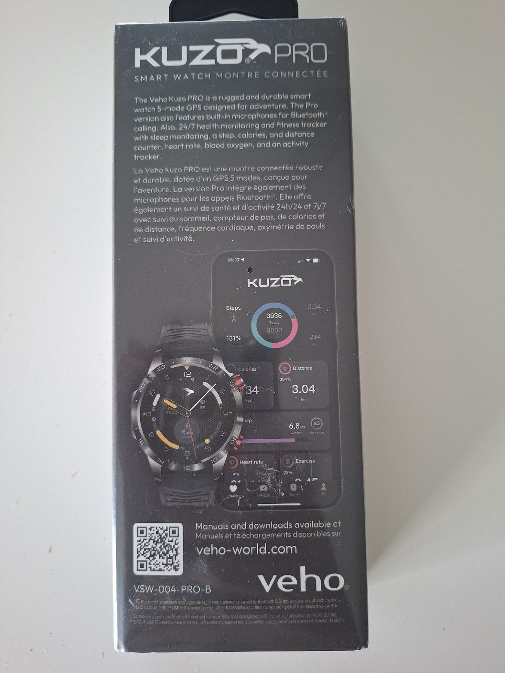 Smartwatch: montre connectée Veho neuve – Neuf avec emballage d'origine à Collombey par lon_m7qd 2