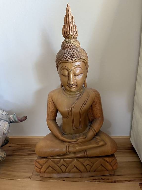 Skulpturen & Statuen: Bouddha assis en bois – Gebraucht aus Vich von NatachaCK