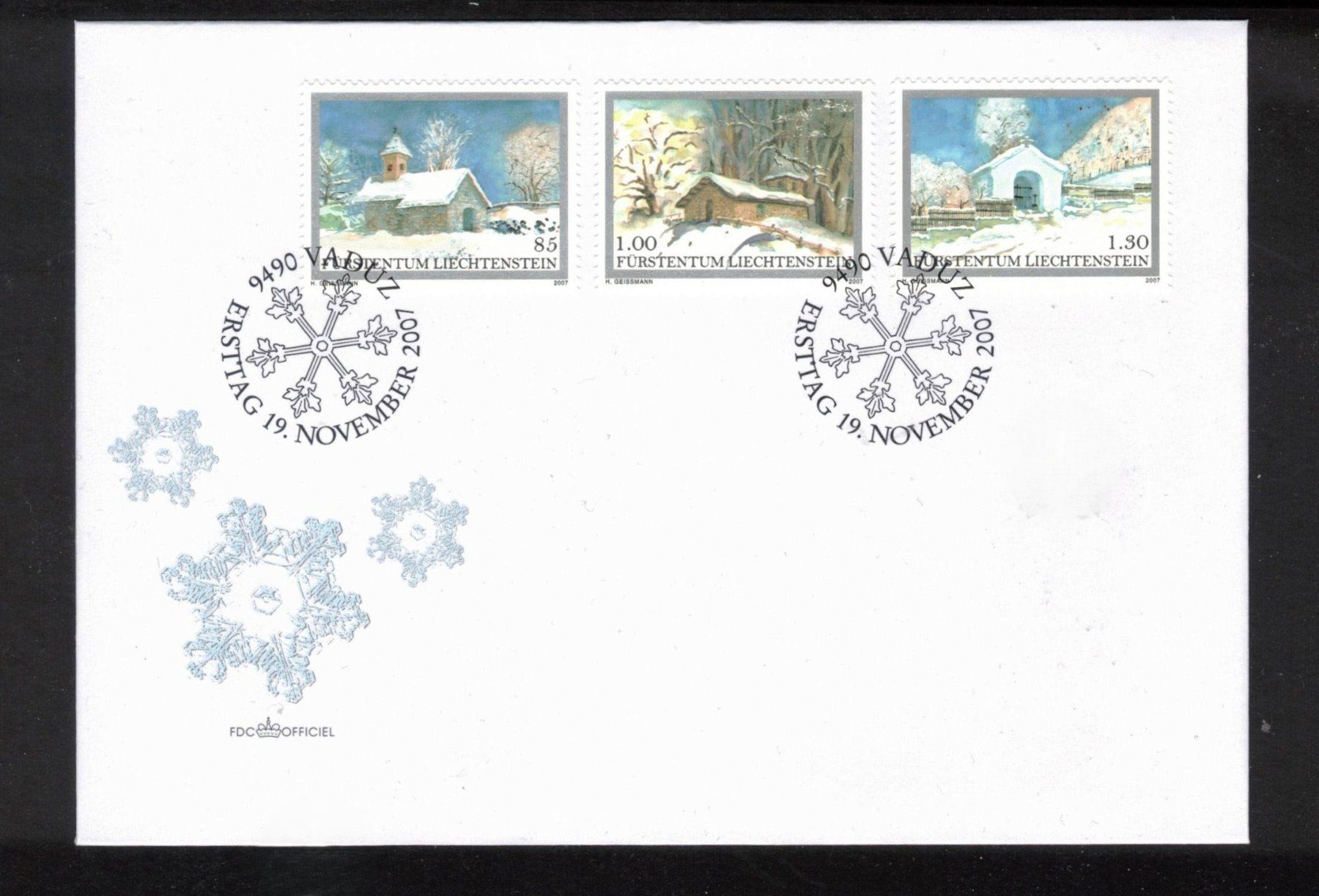 Tutti i francobolli: 2007 FDC Weihnachten  aus ABO – Usato da Oberwil (Dägerlen) venduto da loxis