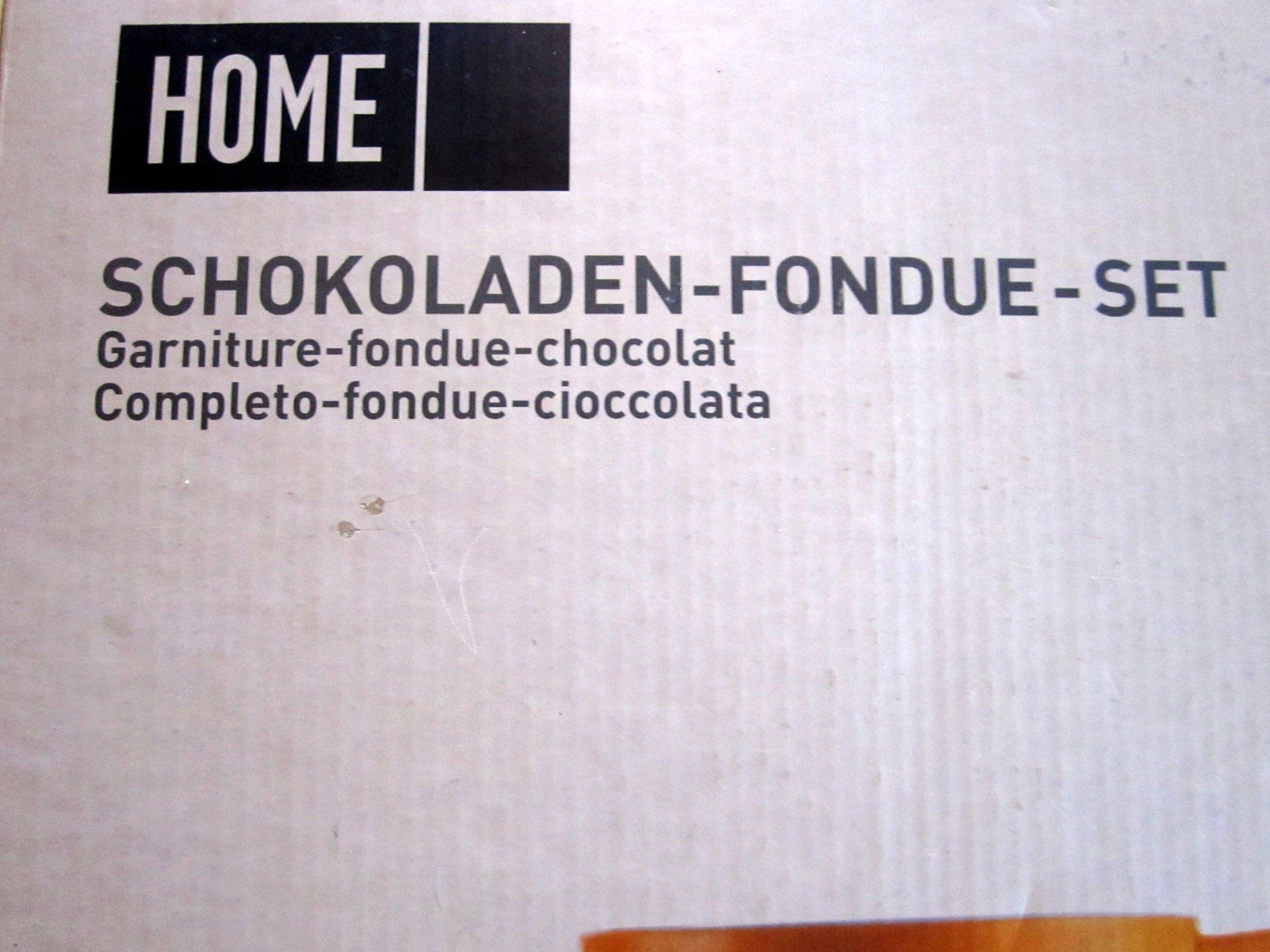 Set di piatti: Schokoladen-Fondue-Set – Usato da Binningen venduto da flugi30 2