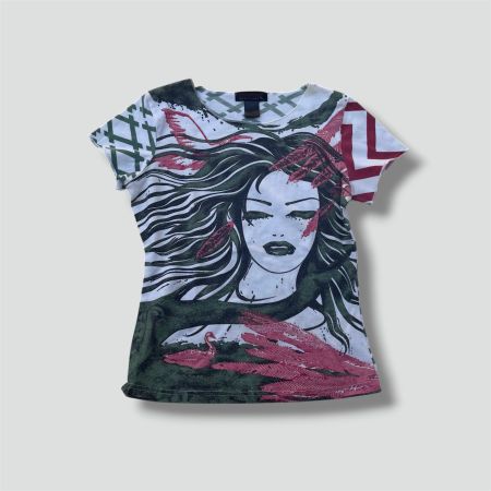 Custo Barcelona Y2K summer women's T-shirt