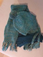 Winterset Mütze Schal Handschuhe Türkis Grösse M